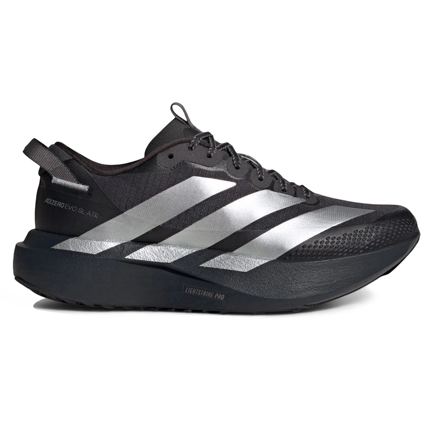 adidas Adizero Evo SL ATR Black Metallic Silver (Womens)