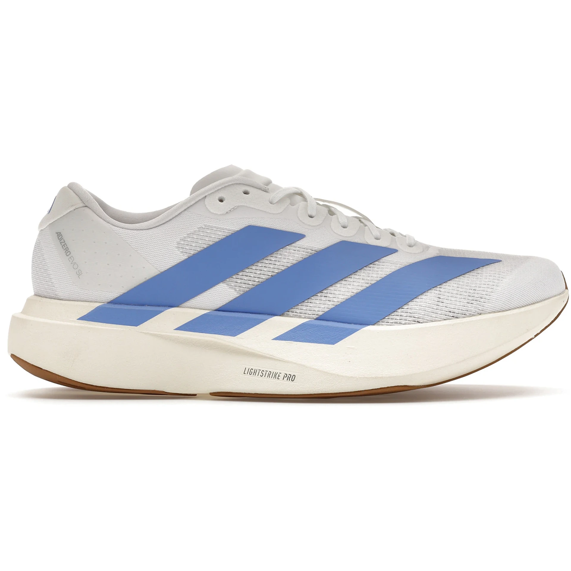 adidas Adizero Evo SL White Blue Fusion (Womens) 2 adidas Adizero Evo SL White Blue Fusion Womens 3 2