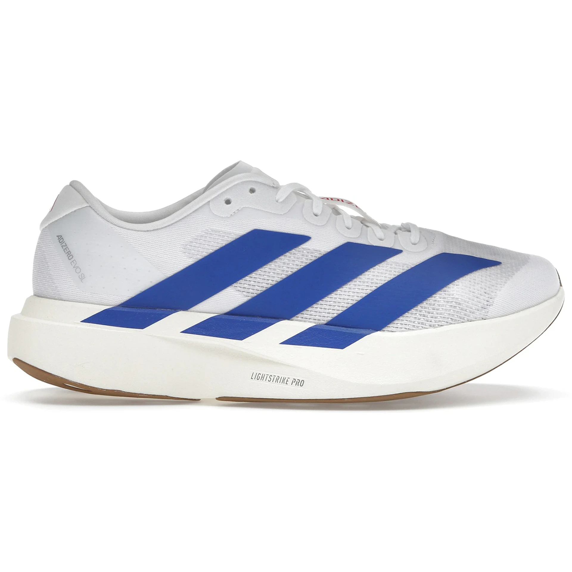 adidas Adizero Evo SL White Royal Blue 3 adidas Adizero Evo SL White Royal Blue