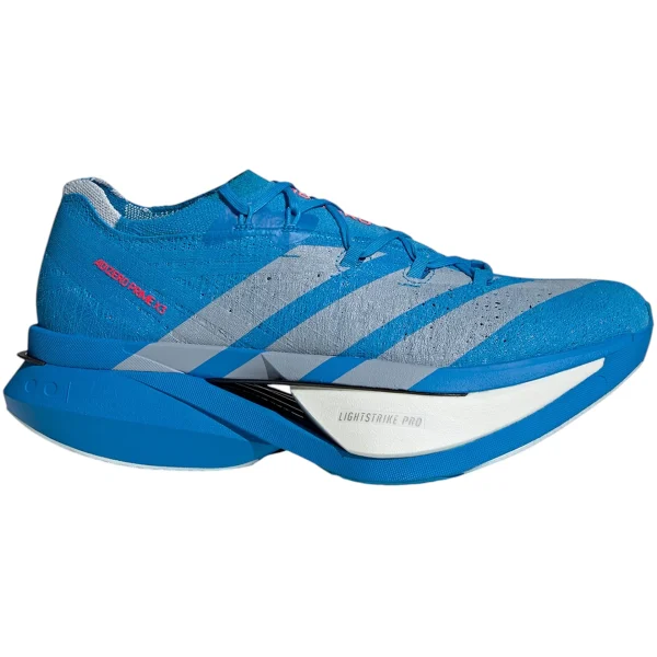 adidas Adizero Prime X3 Strung Ekiden Solar Blue Silver