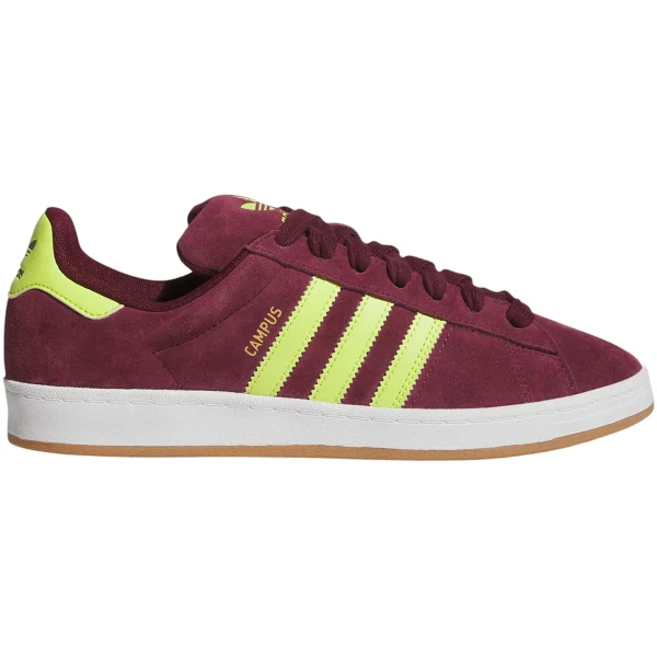adidas Campus ADV Maroon Semi Solar Yellow
