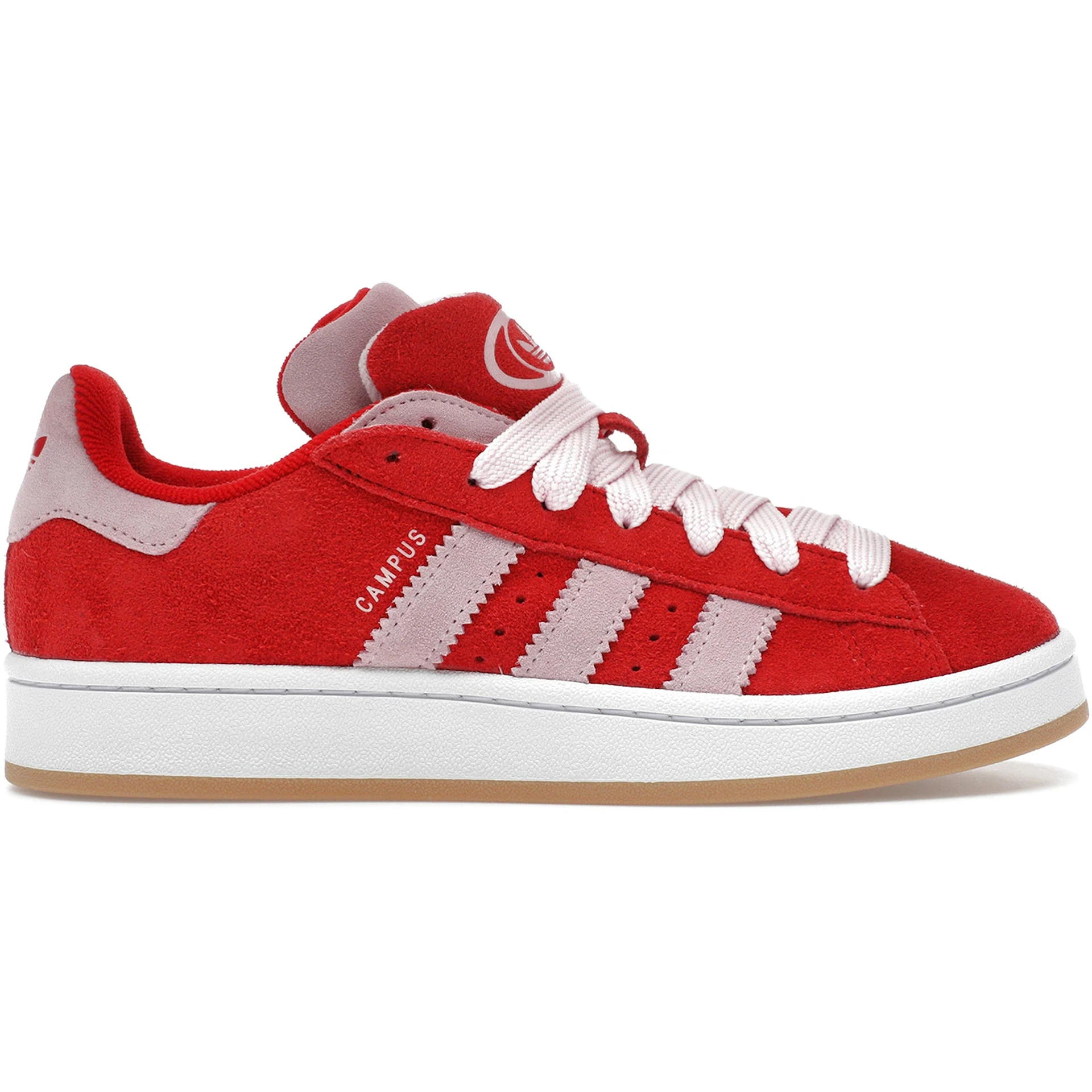 adidas Campus Double 00s Better Scarlet Pink White (Womens) 2 adidas Campus Double 00s Better Scarlet Pink White (Womens)