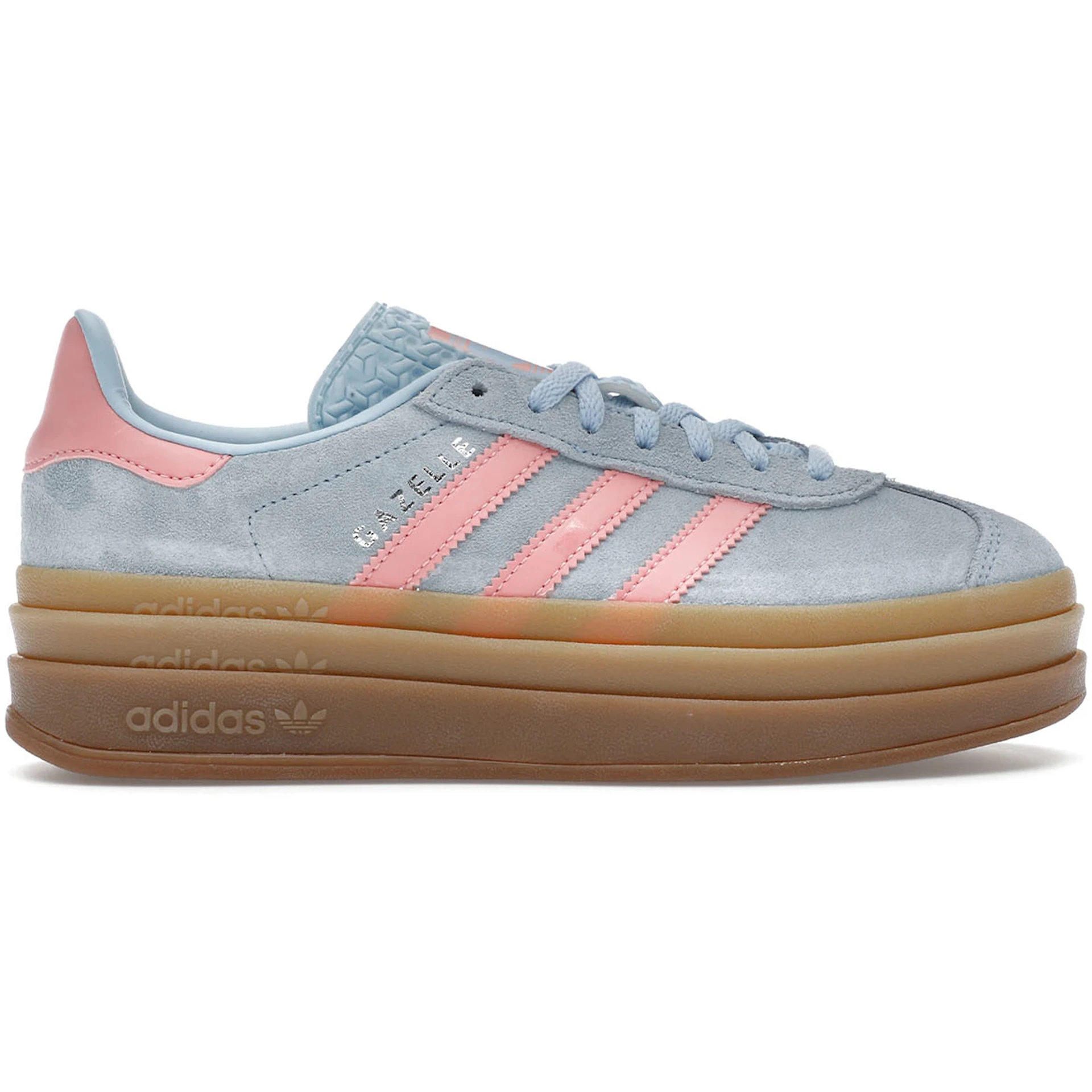 adidas Gazelle Bold Clear Sky Semi Pink Spark (Kids) 2 adidas Gazelle Bold Clear Sky Semi Pink Spark Kids 3