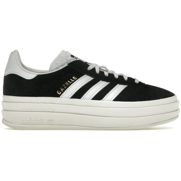 adidas Gazelle Bold Core Black White (Women&rsquo;s)