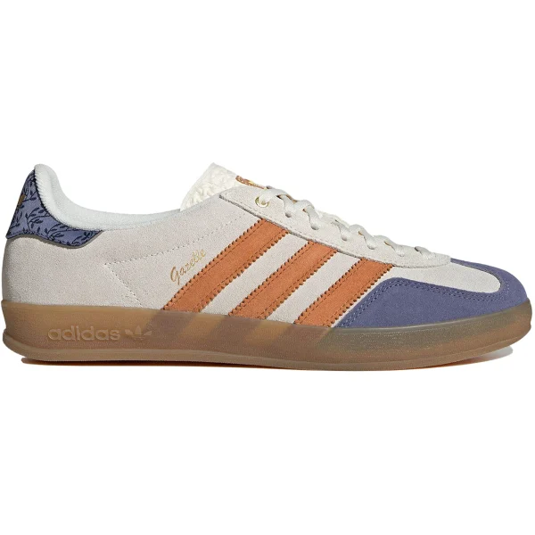adidas Gazelle Indoor Cream White Blue Orange