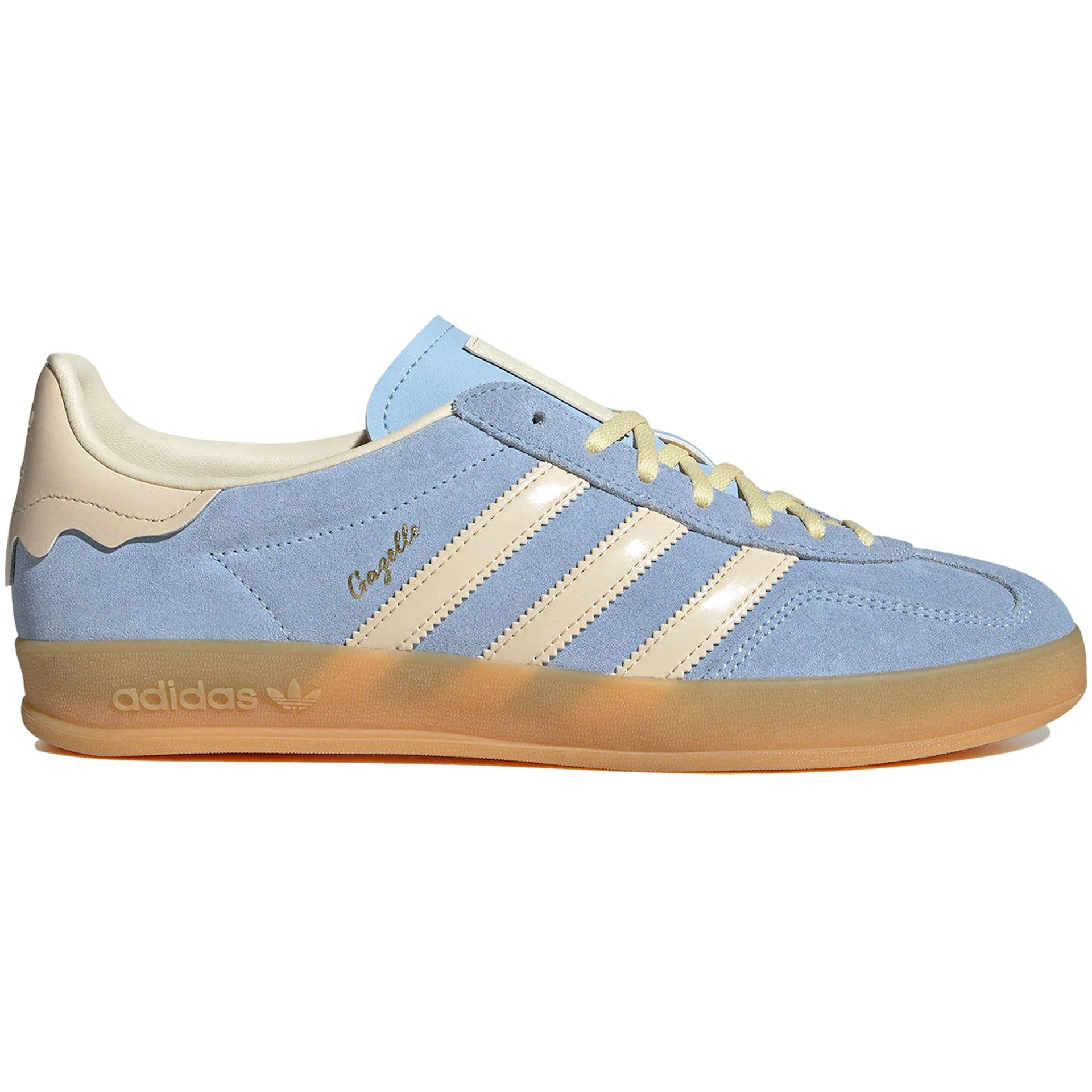 adidas Gazelle Indoor Light Blue Yellow Gum