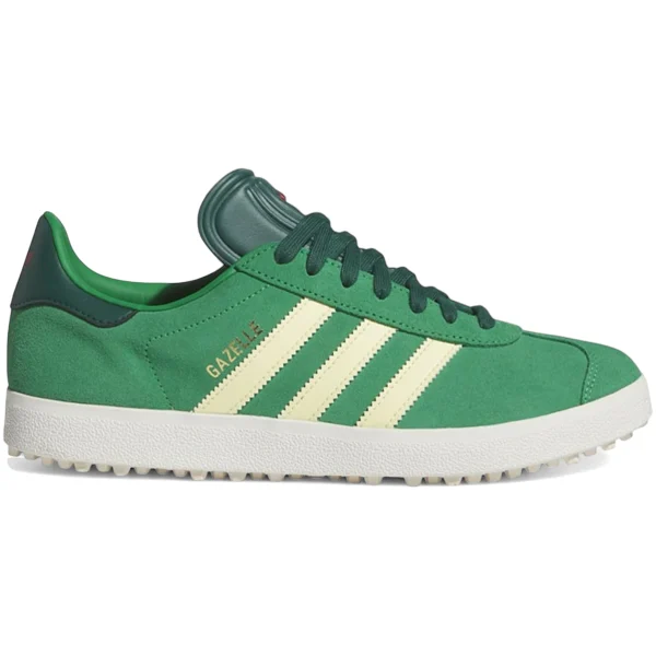 adidas Gazelle Spikeless Golf Green Almost Yellow