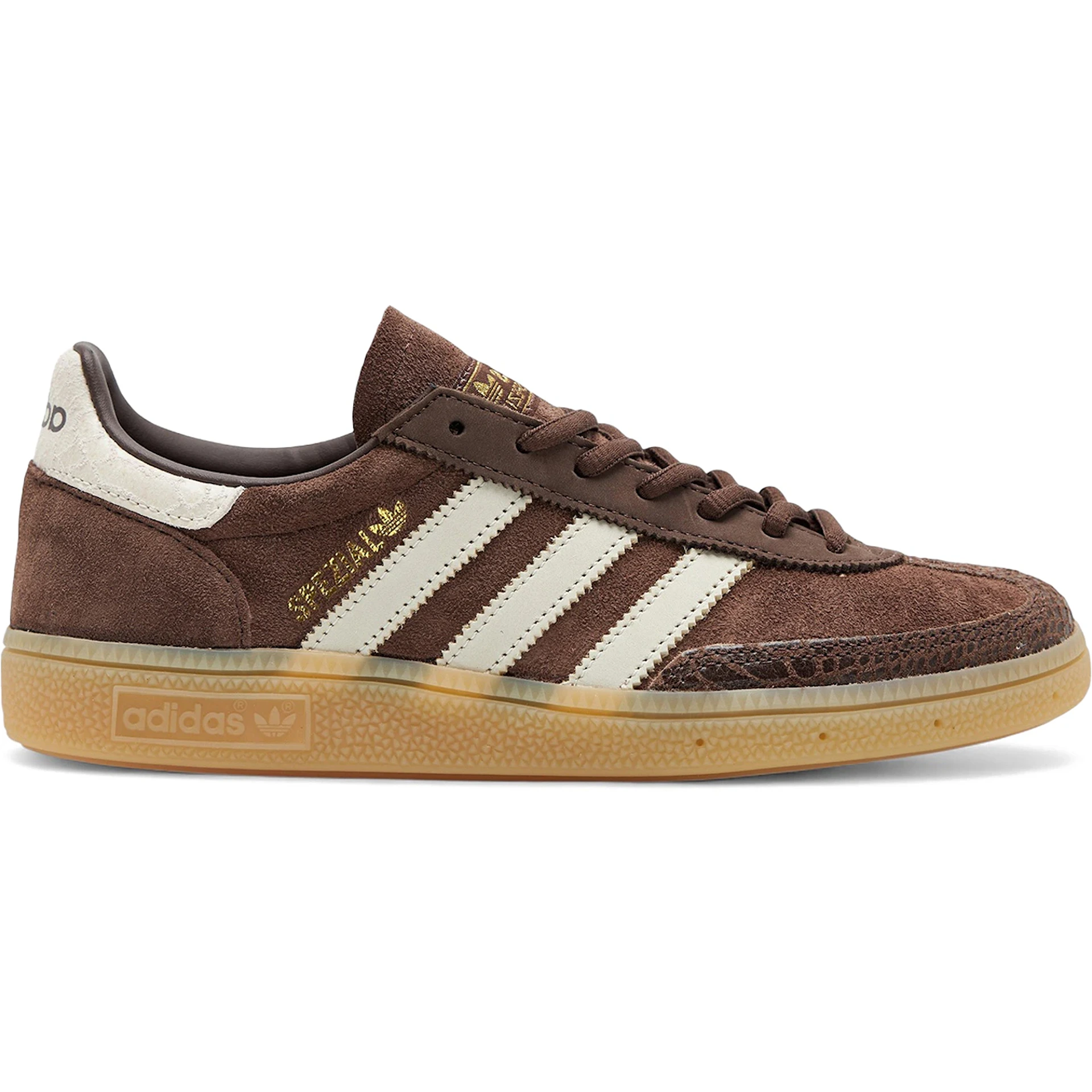 adidas Handball Spezial Brown Cream Womens 3 2