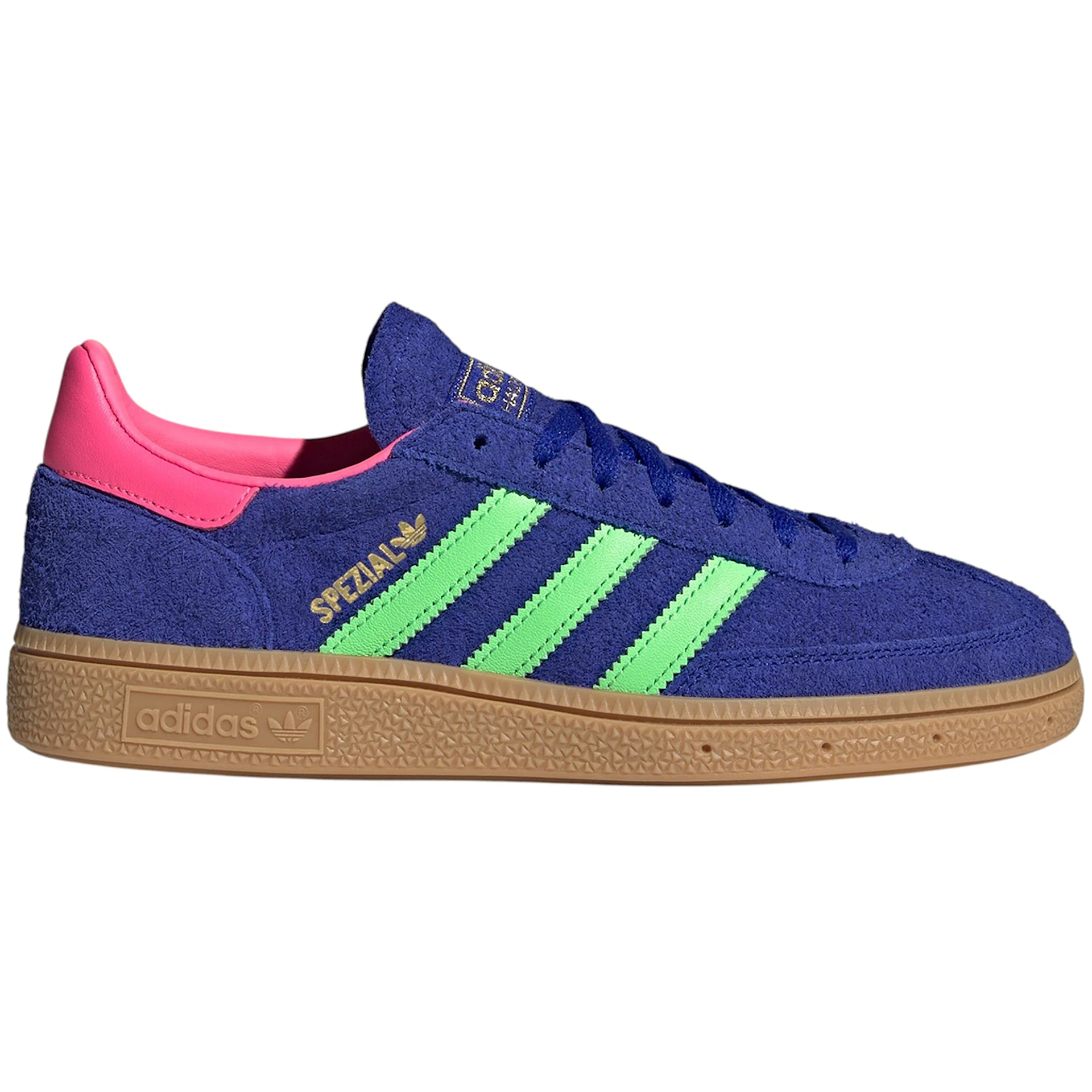 adidas Handball Spezial Lucid Blue Lime Burst Womens 3 3