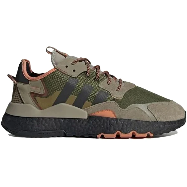 adidas Nite Jogger Brown Dark Green