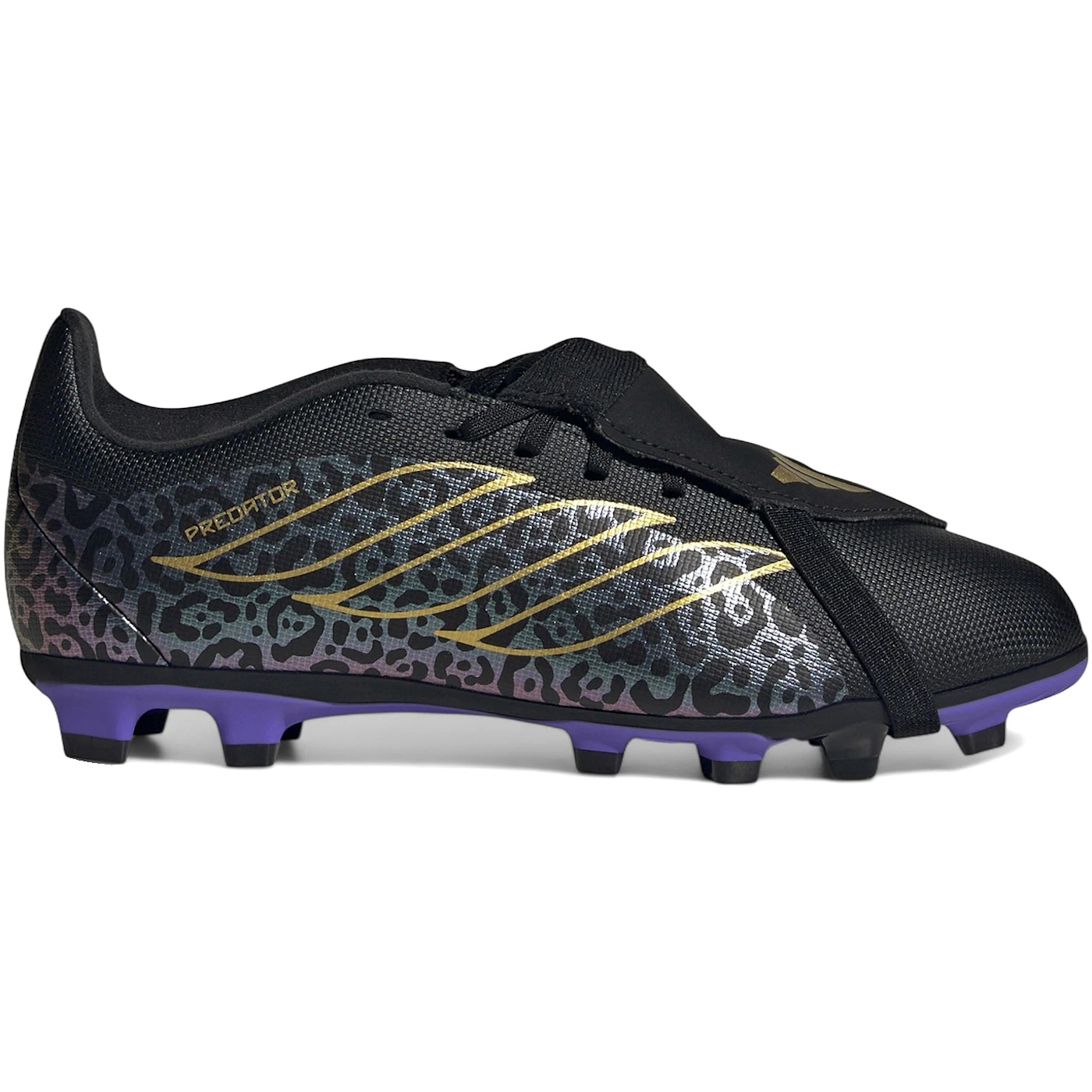 adidas Predator Club Fold Over Tongue FGMulti Ground Kaka Core Black Gold Metallic GS 1 4