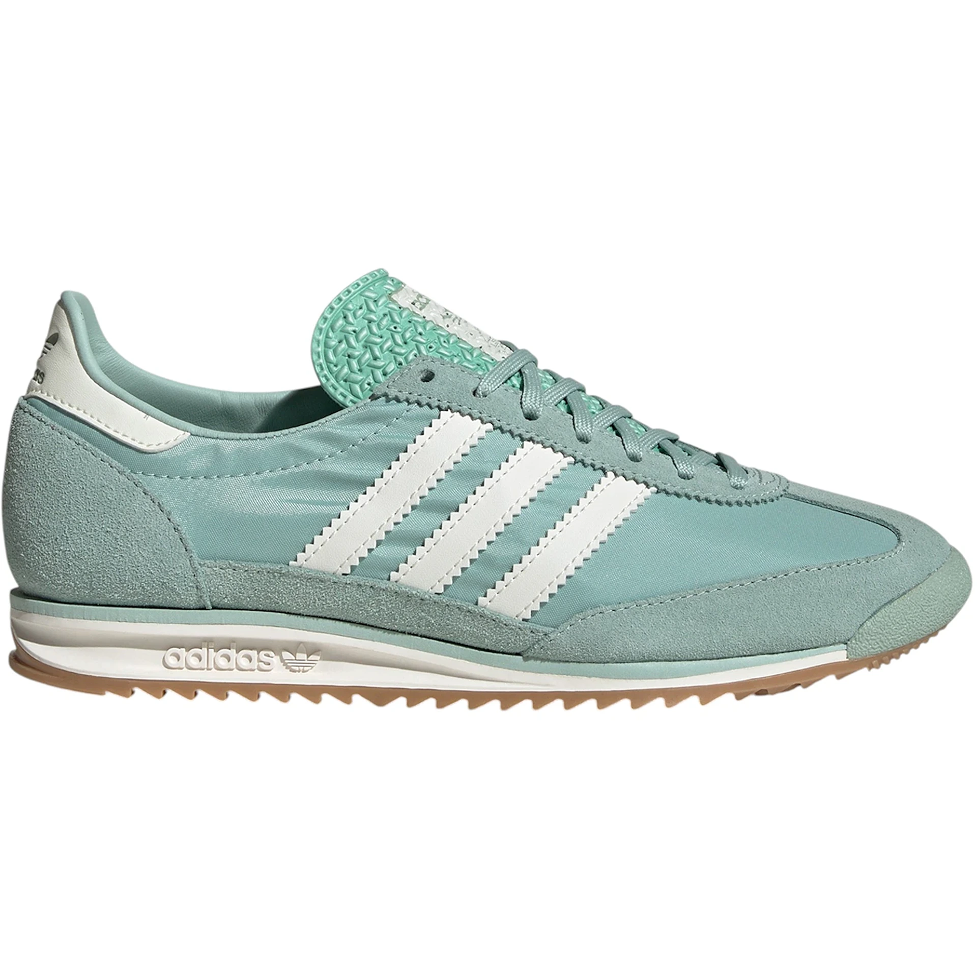 adidas SL 72 OG Ash Green Off White Womens 3 4
