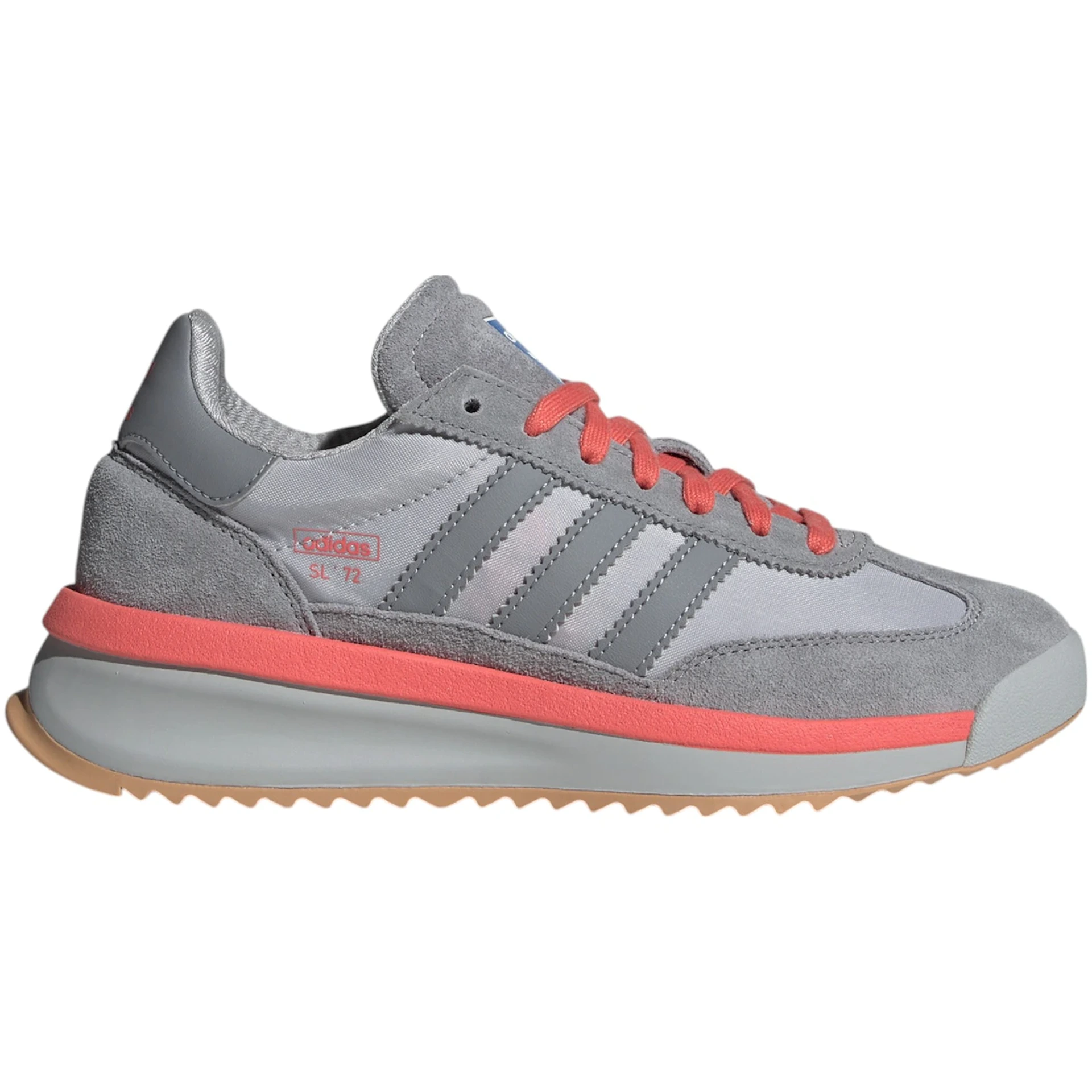 adidas SL 72 RTN Grey Grey Preloved Red 1 adidas SL 72 RTN Grey Grey Preloved Red 3 3