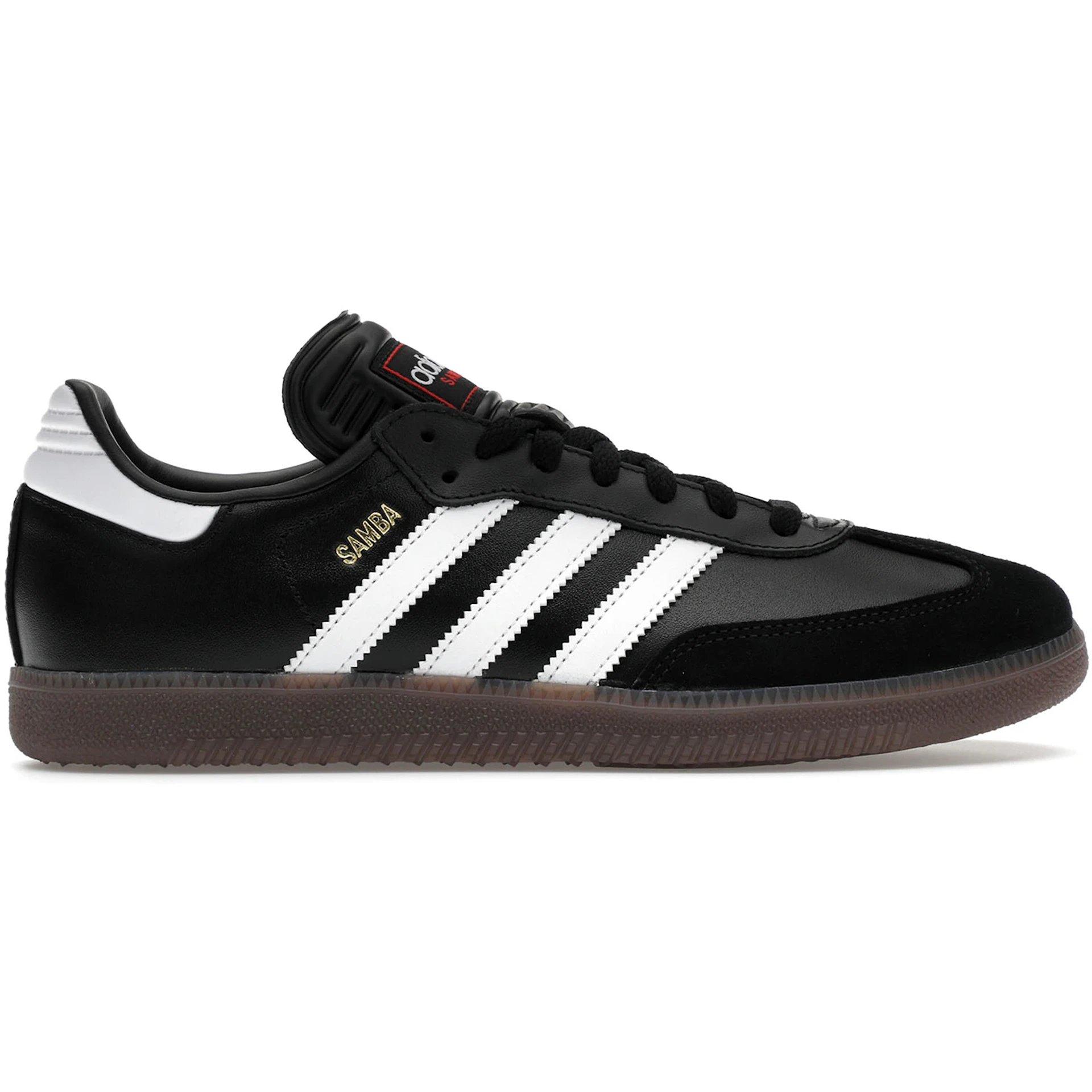 adidas Samba Indoor Core Black Cloud White Vivid Red 3 2