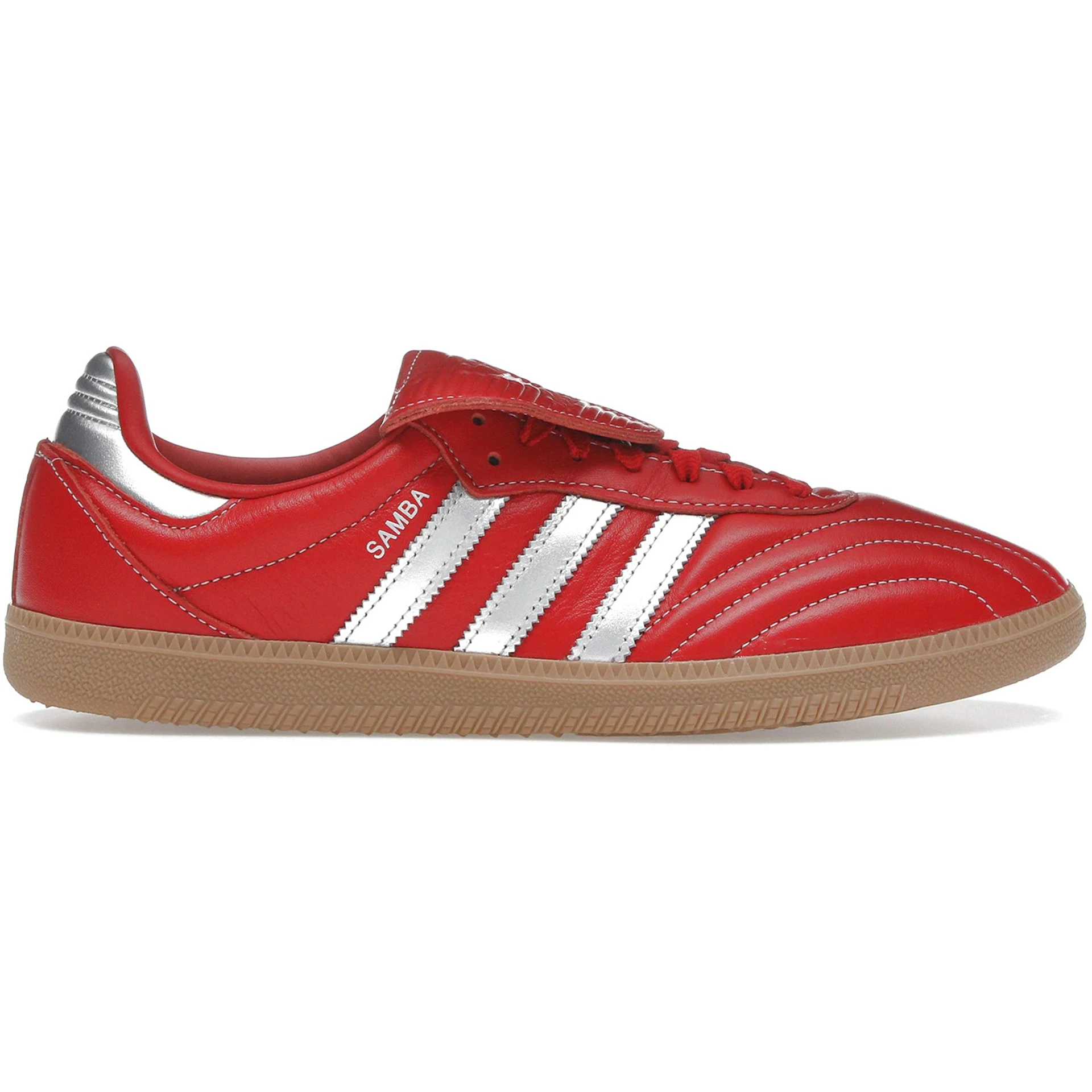 adidas Samba LT Better Scarlet Silver Womens 1 2