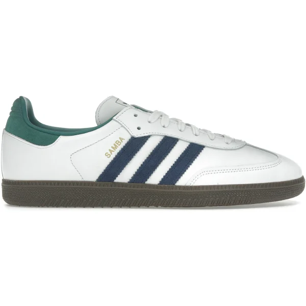 adidas Samba OG Black White Collegiate Green