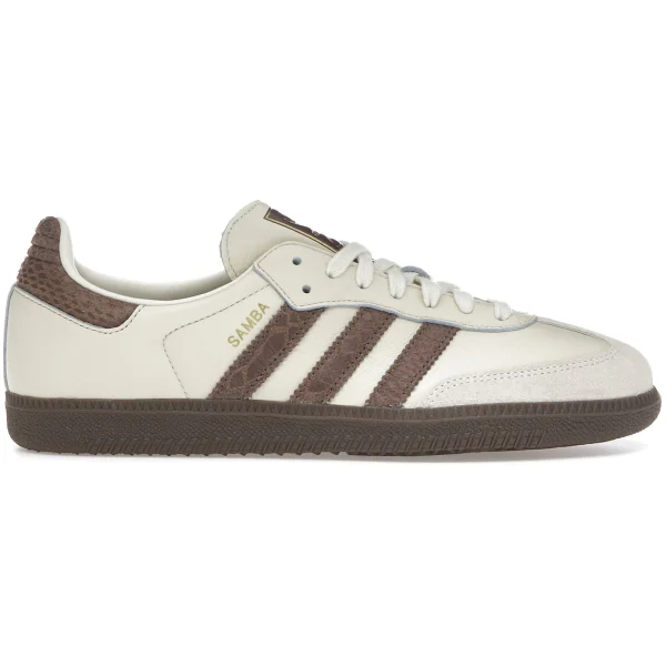adidas Samba OG Cream Earth Strata Maroon (Womens)