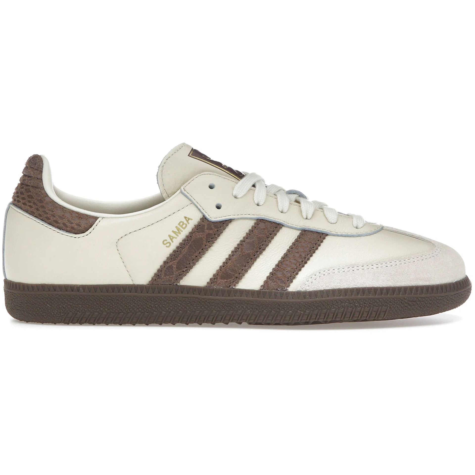 adidas Samba OG Cream Earth Strata Maroon (Womens) 2 adidas Samba OG Cream Earth Strata Maroon (Womens)