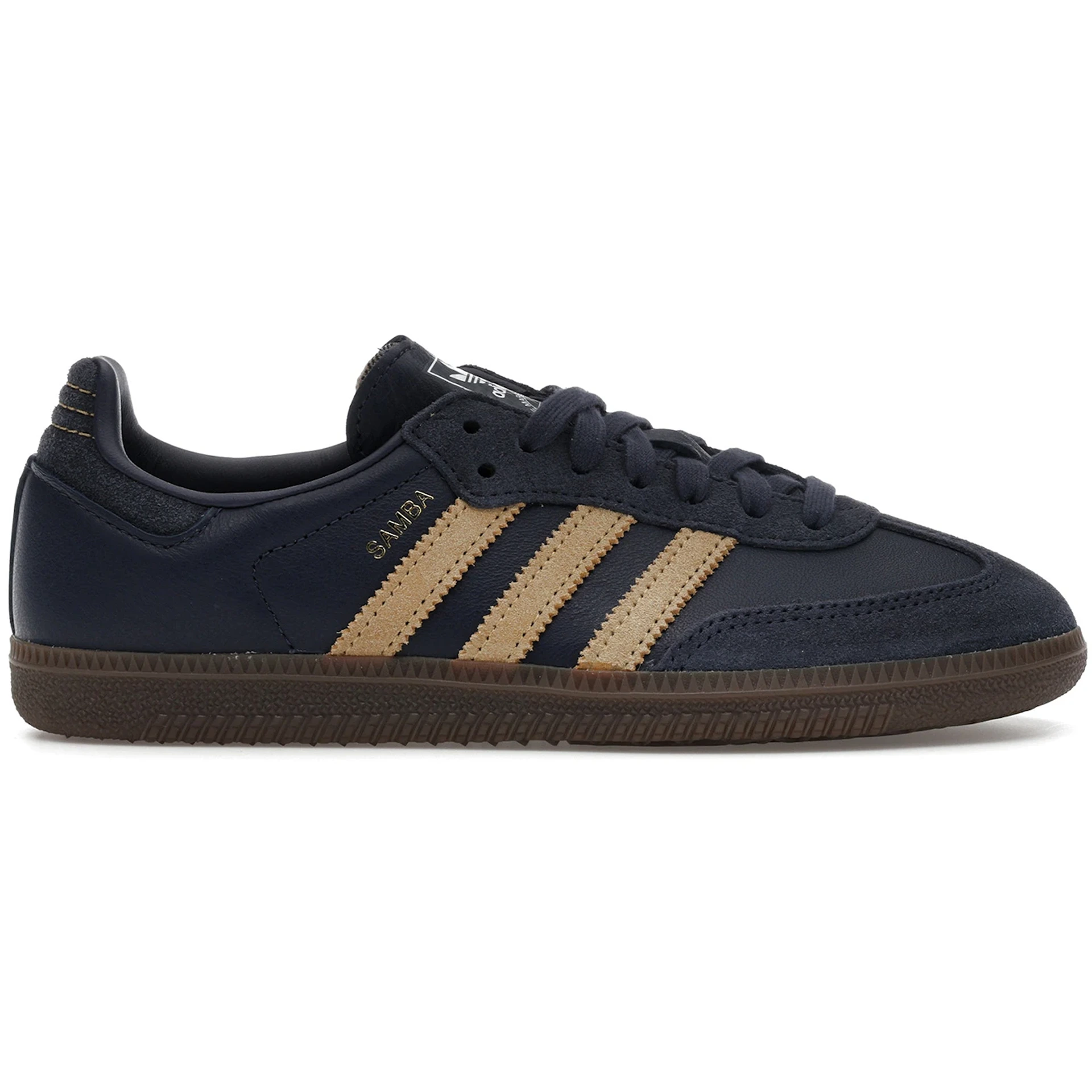 adidas Samba OG Shadow Navy Golden Beige