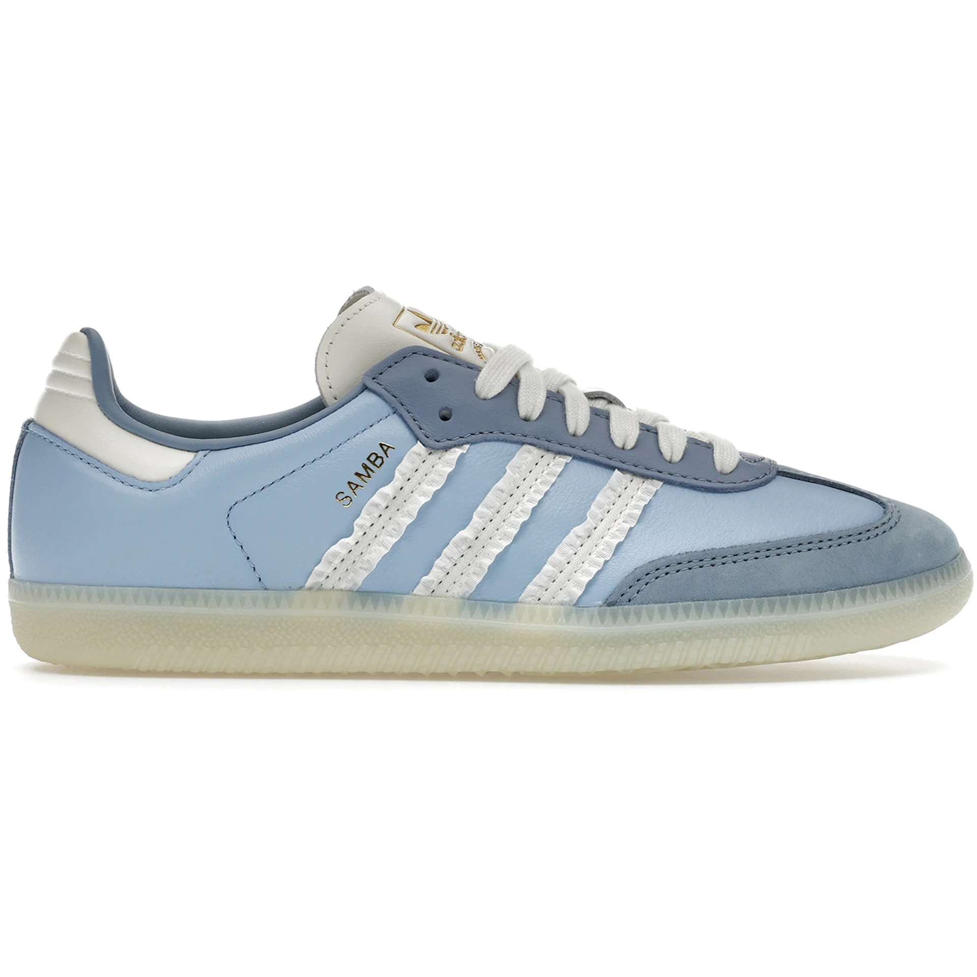 adidas Samba Ruffle Stripes Pack Clear Sky (Womens) 2 adidas Samba Ruffle Stripes Pack Clear Sky (Womens)