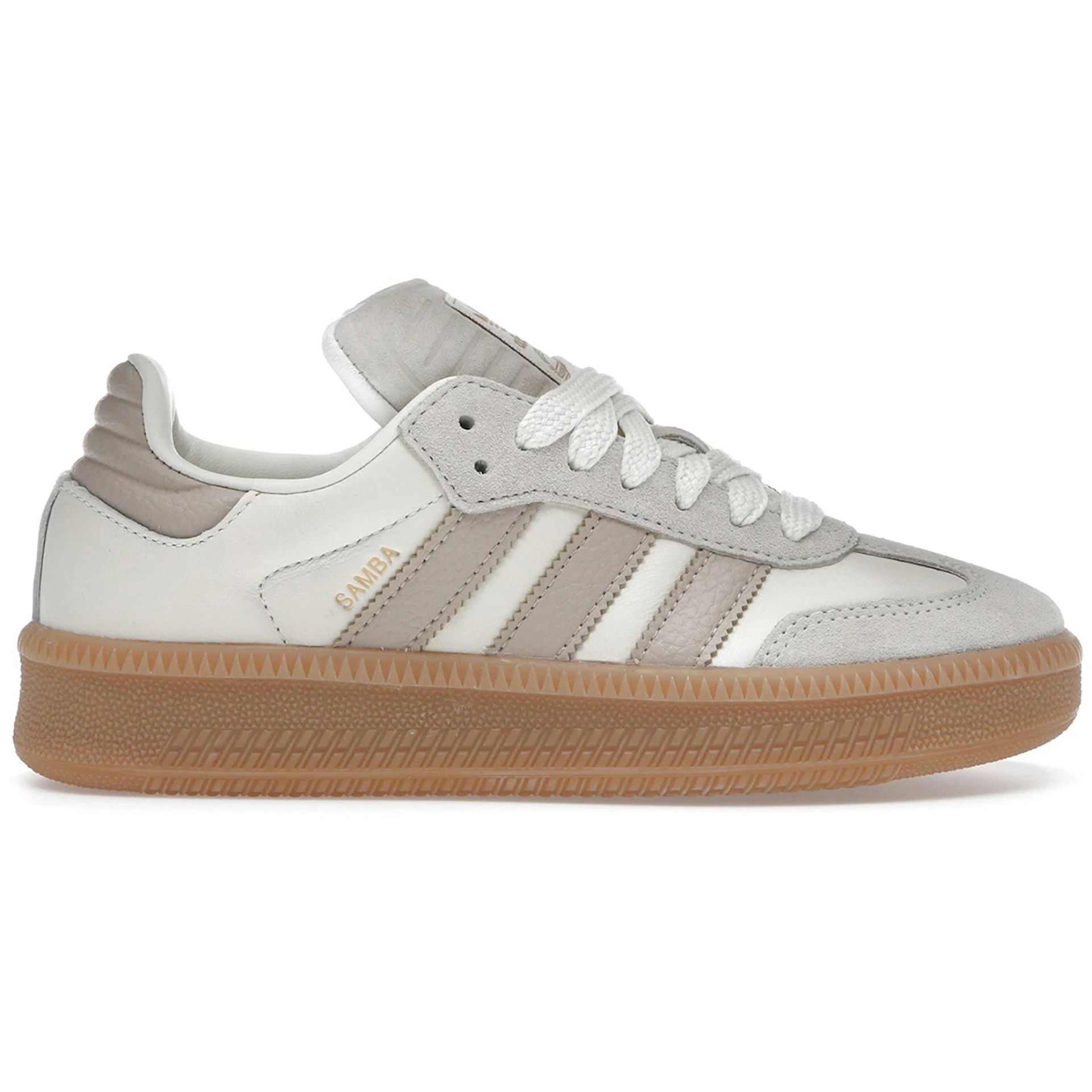 adidas Samba XLG Off White Clay Brown Gum GS 2 2