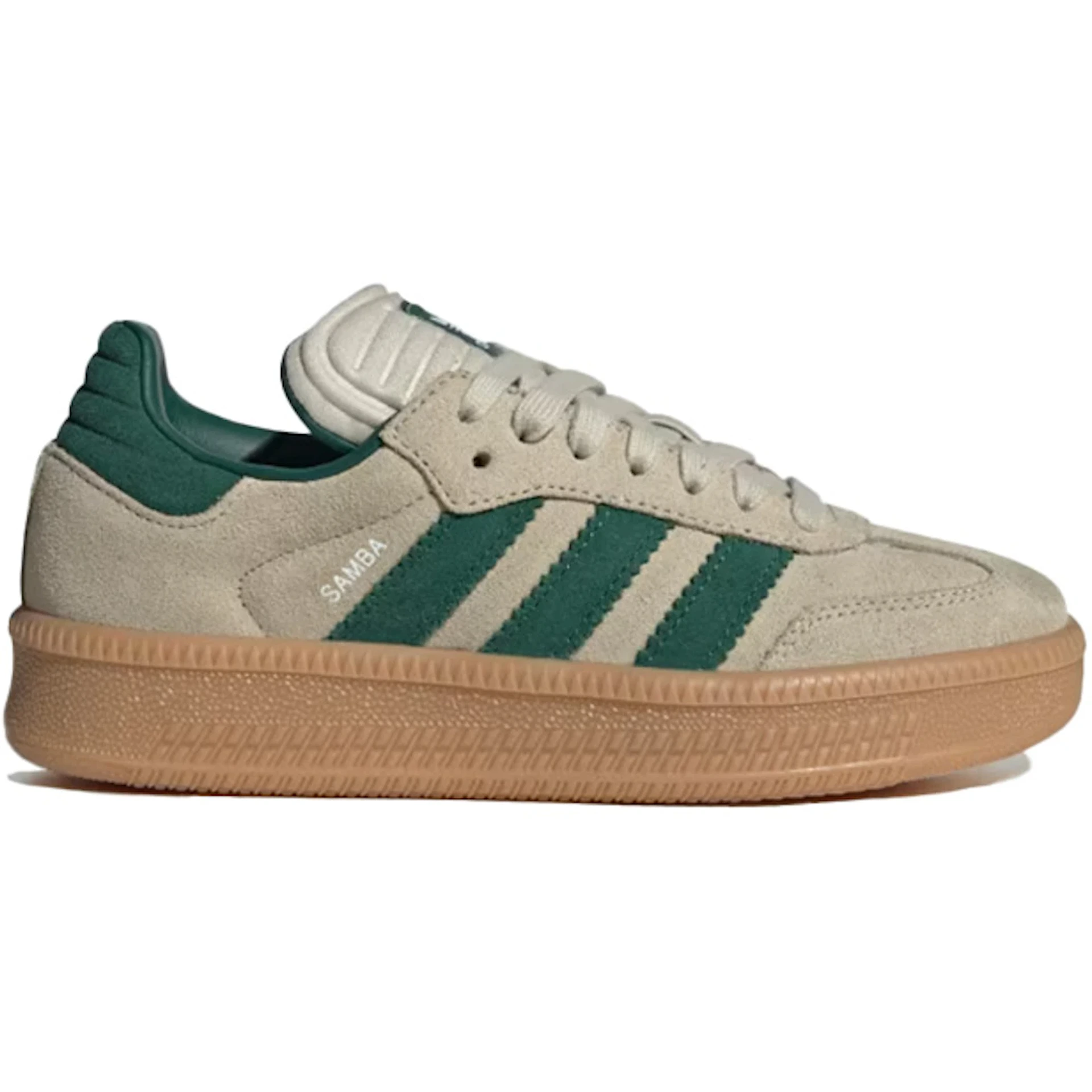 adidas Samba XLG Putty Grey Collegiate Green (GS) 3 adidas Samba XLG Putty Grey Collegiate Green (GS)
