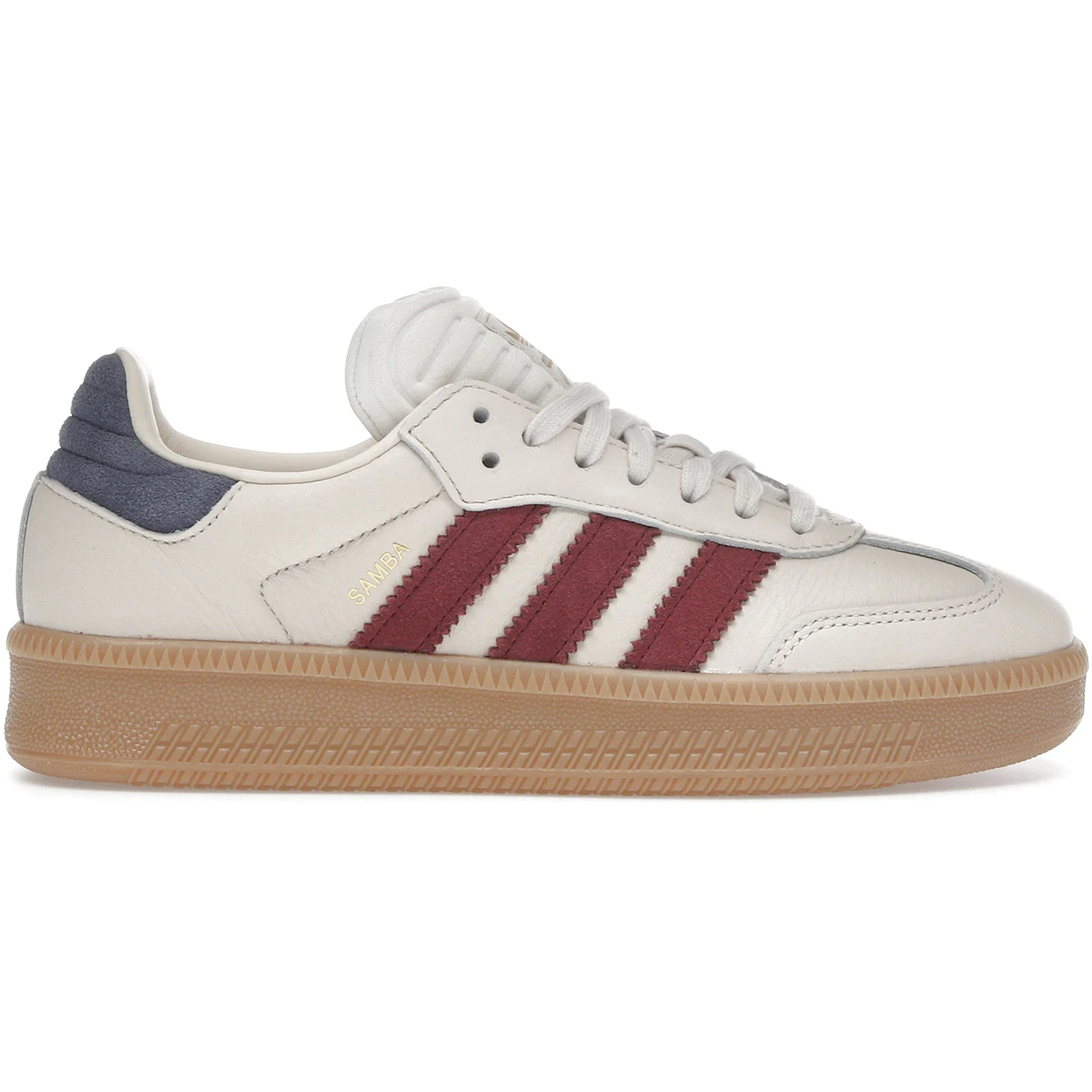 adidas Samba XLG Wonder White Shadow Red Gold Metallic 1 adidas Samba XLG Wonder White Shadow Red Gold Metallic 2 2
