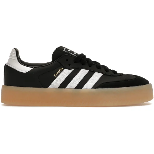 adidas Sambae Black White Gum (Womens)