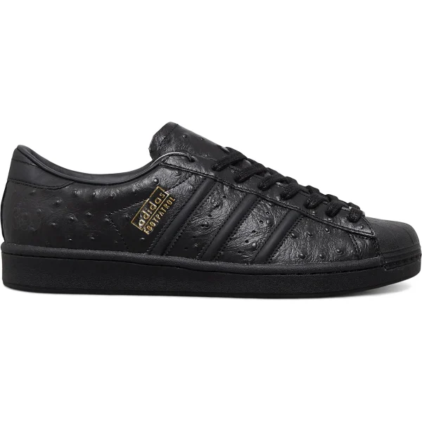 adidas Superstar Footpatrol Black Ostrich