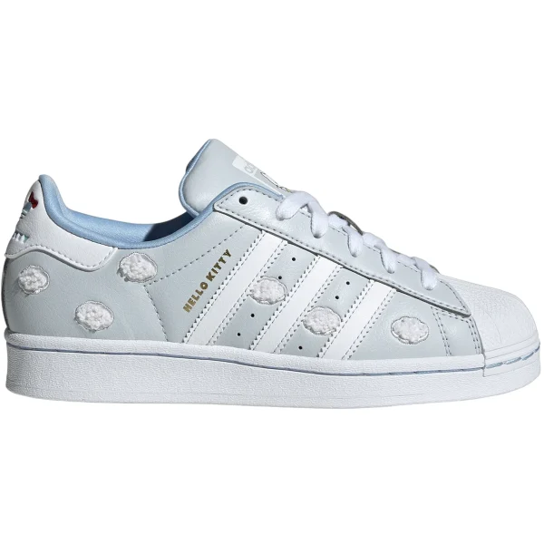 adidas Superstar Hello Kitty Halo Blue Cloud White Glow Blue (GS)