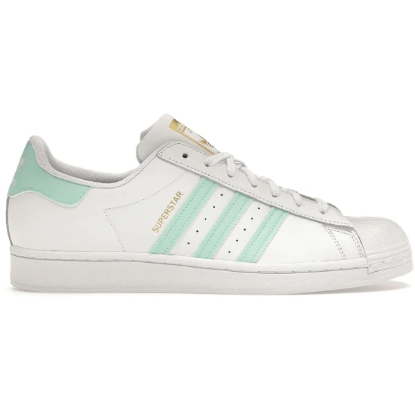 adidas Superstar White Clear Mint
