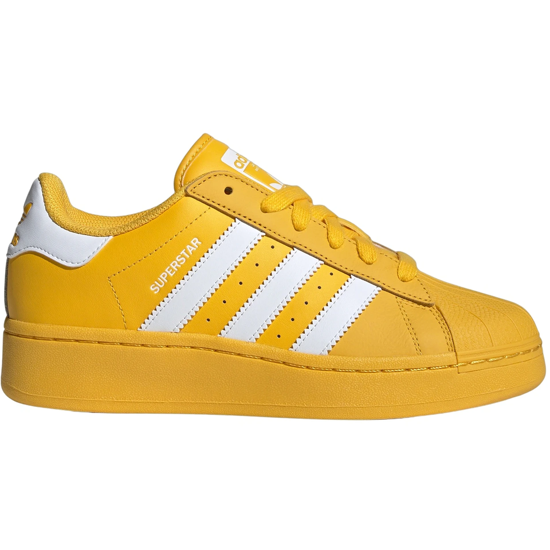 adidas Superstar XLG Bold Gold Cloud White (Womens) 1 adidas Superstar XLG Bold Gold Cloud White Womens 2 1