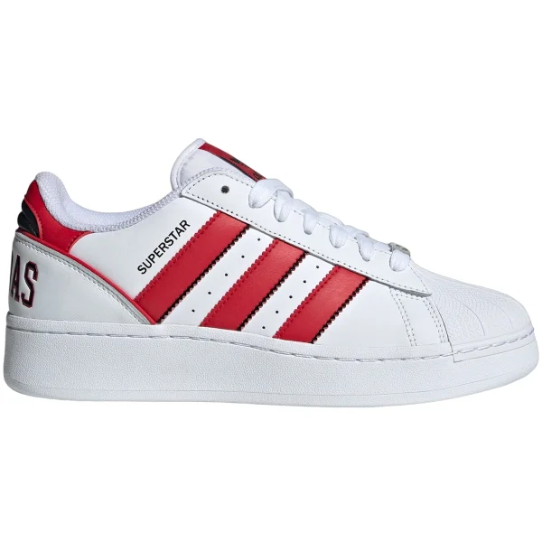 adidas Superstar XLG Cloud White Better Scarlet Core Black