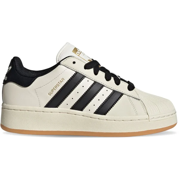 adidas Superstar XLG Cream White Black Gum (Womens)