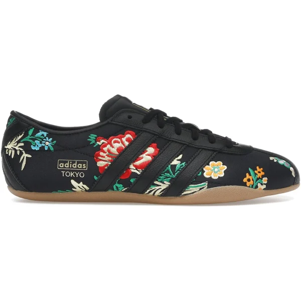 adidas Tokyo Black Floral Embroidery (Womens)
