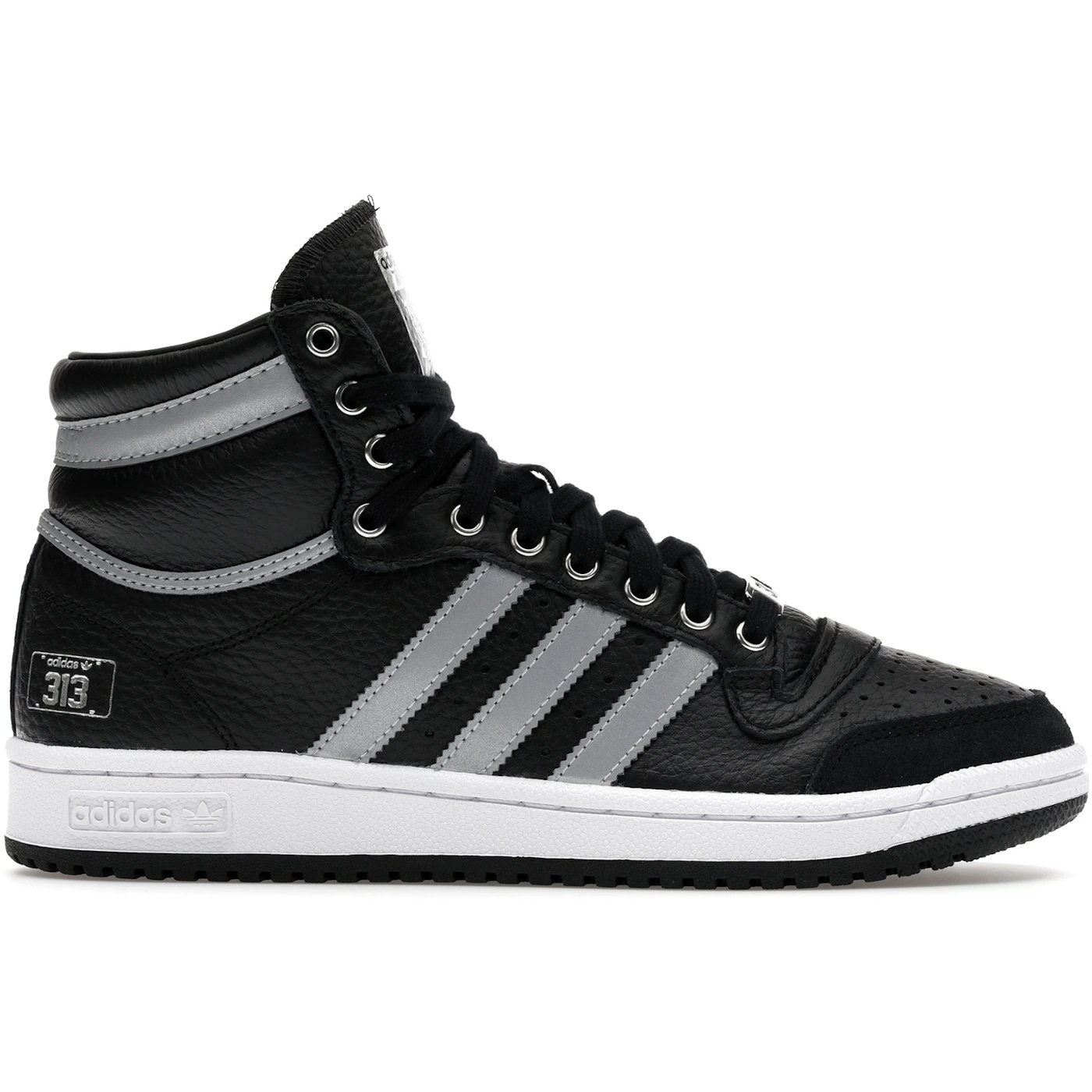 adidas Top Ten Hi 313 Day Black Silver Snipes Exclusive 1 4