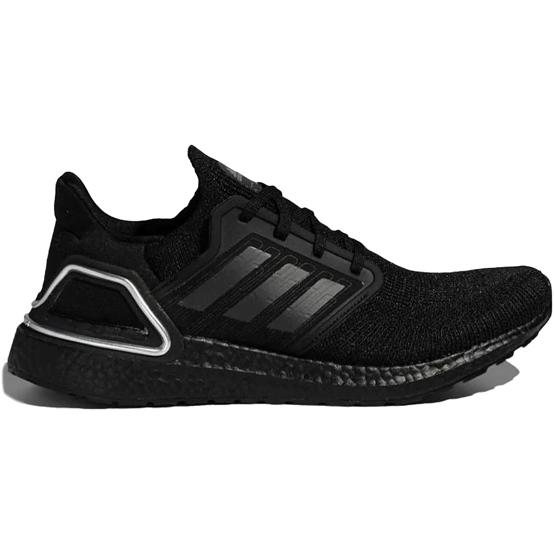 adidas Ultra Boost 20 Black Silver Metallic