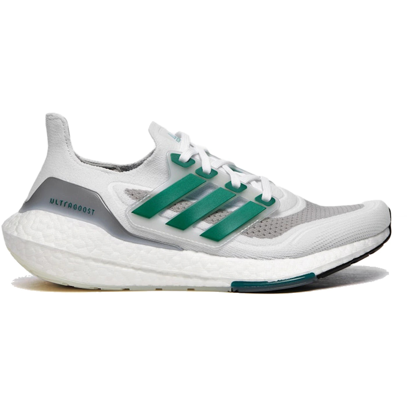 adidas Ultra Boost 21 White Sub Green 2 adidas Ultra Boost 21 White Sub Green