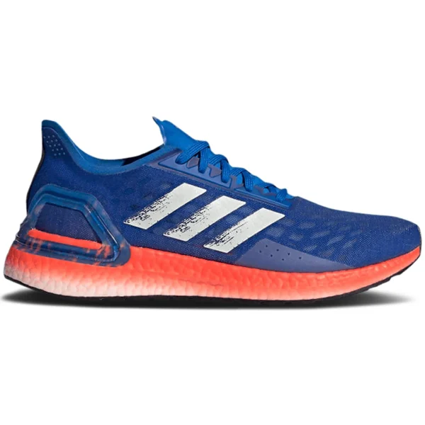 adidas Ultra Boost PB Glory Blue White Solar Red