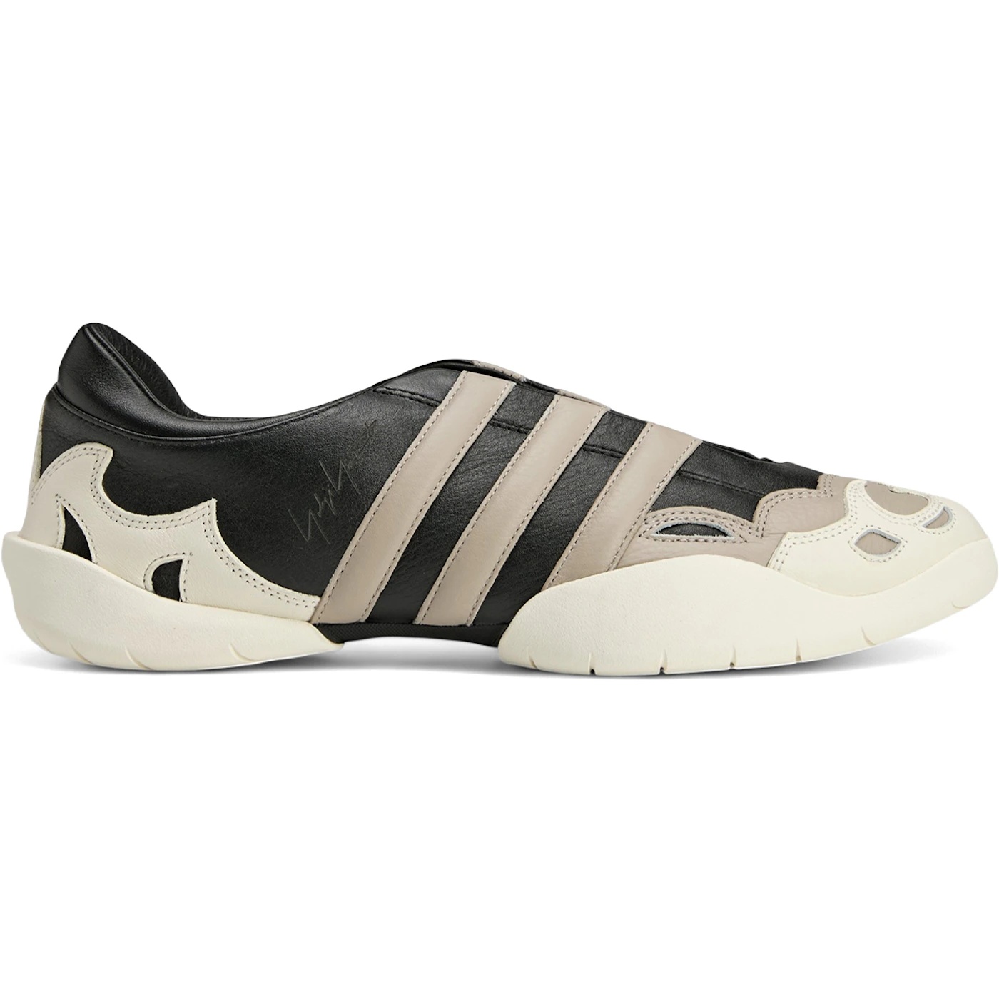 adidas Y-3 Regu Mary Jane Black Off White Light Brown