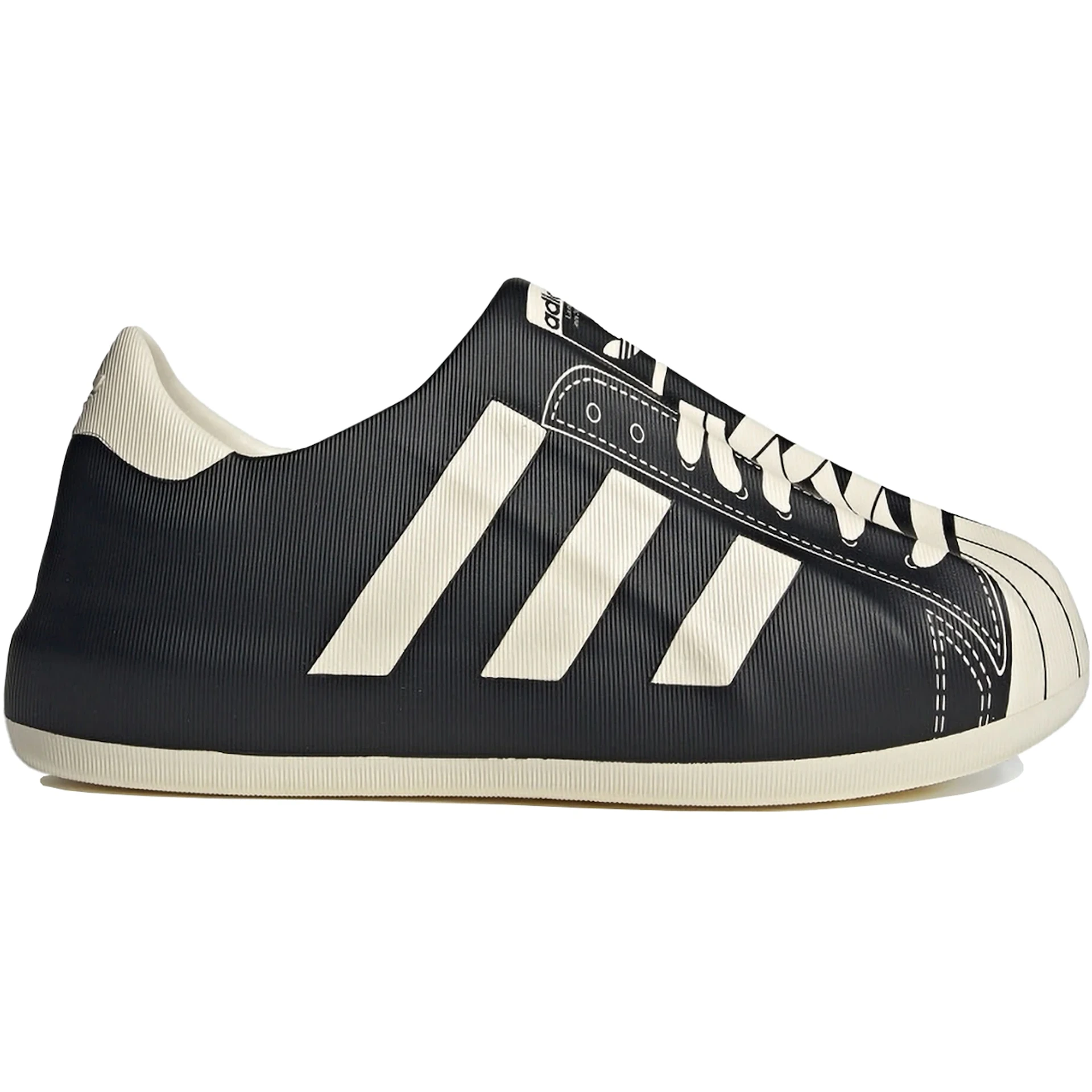 adidas adiFOM Superstar Black Cream White 2 adidas adiFOM Superstar Black Cream White