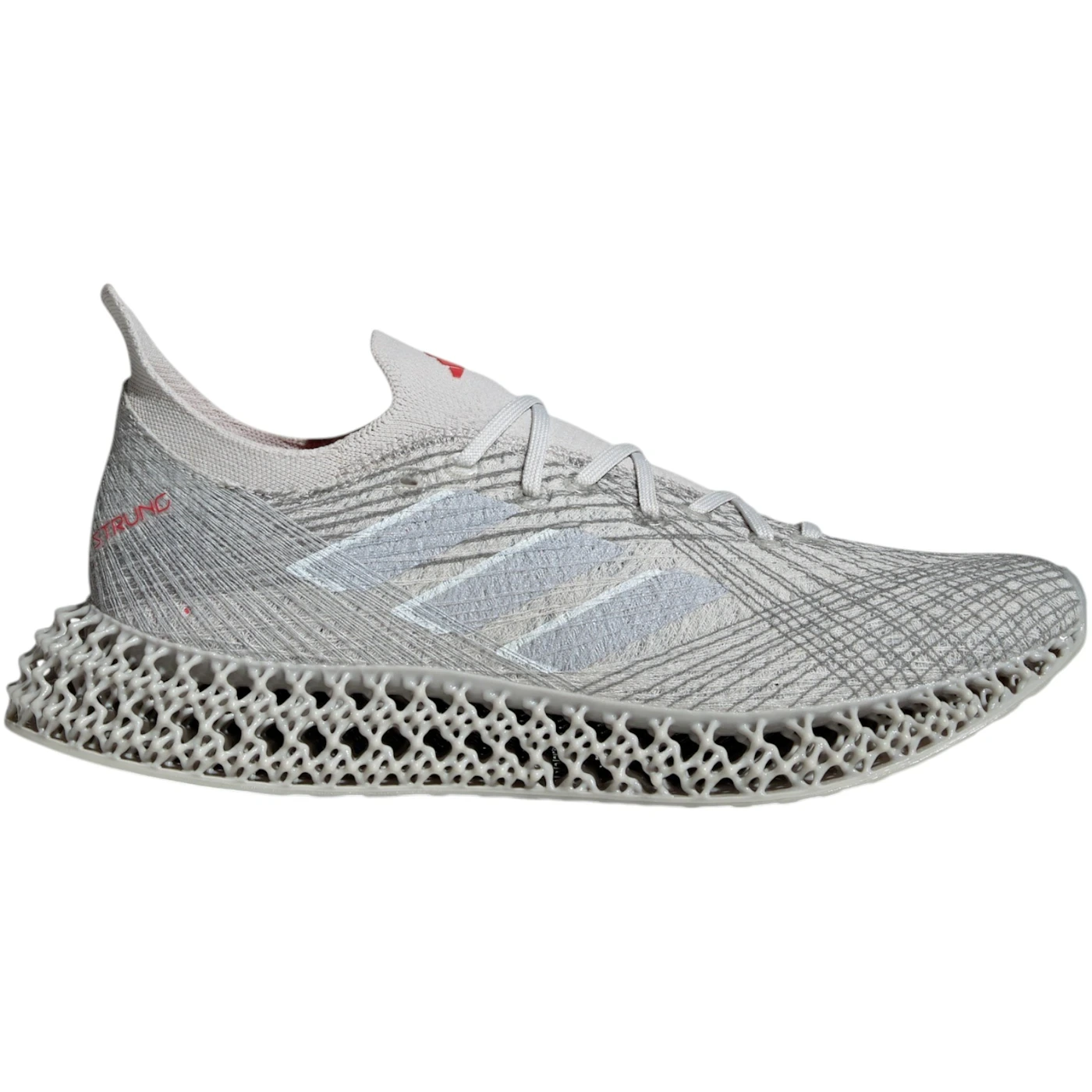 adidas 4DFWD Strung Grey Matte Silver Pure Ruby 1 1