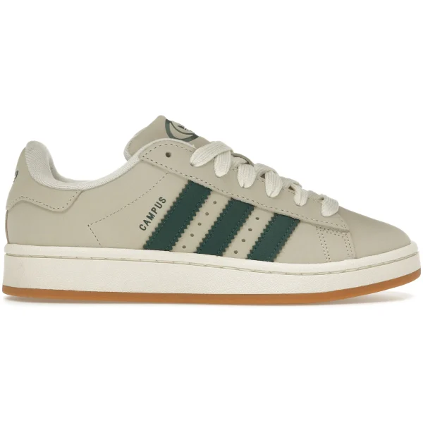 adidas Campus 00s Cream White Collegiate Green