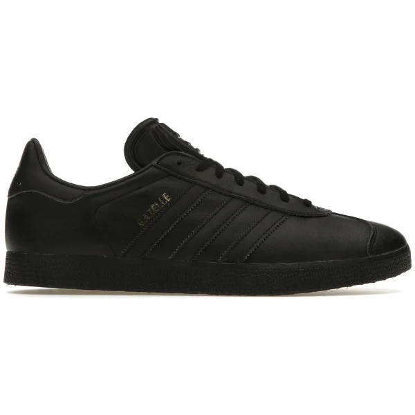 adidas Gazelle Black/Black-Gold Metallic