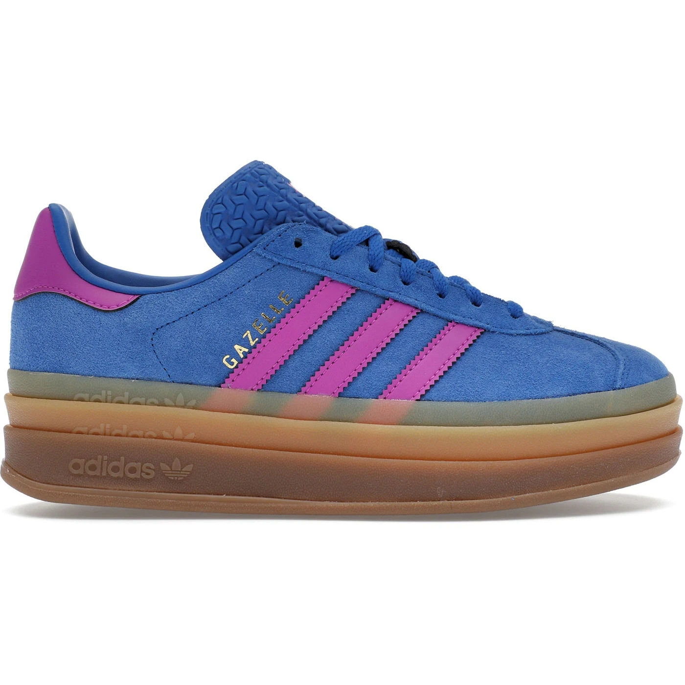 adidas Gazelle Bold Bold Blue Lucid Pink (Women's)