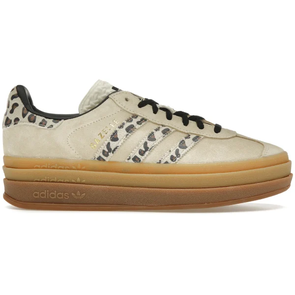 adidas Gazelle Bold Cream Black Leopard (Women’s)