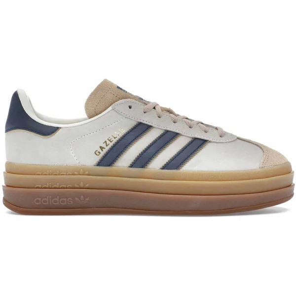 adidas Gazelle Bold Cream Night Indigo (Women&rsquo;s)