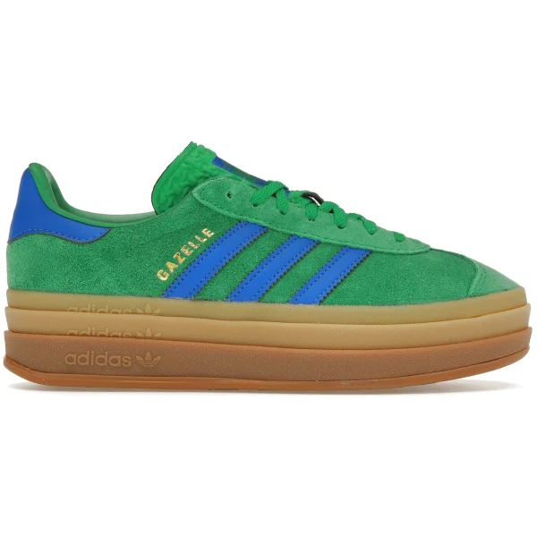 adidas Gazelle Bold Green Blue Gum (Women&rsquo;s)