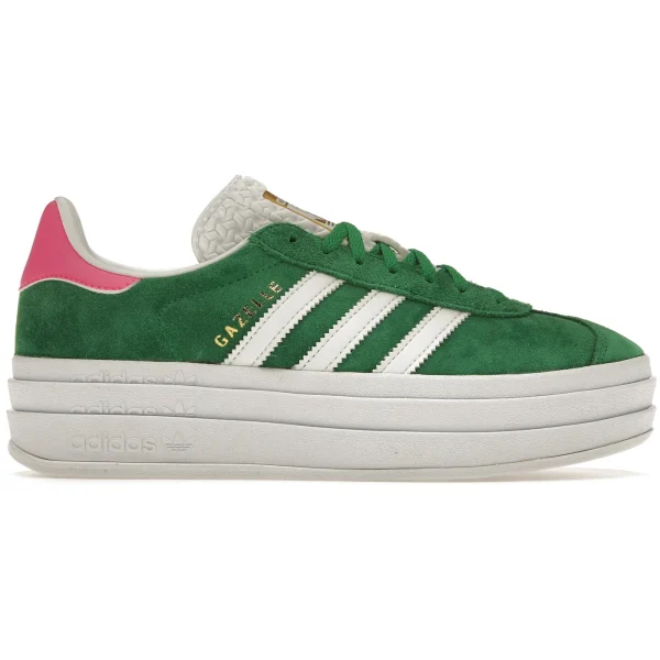 adidas Gazelle Bold Green Lucid Pink (Women’s)