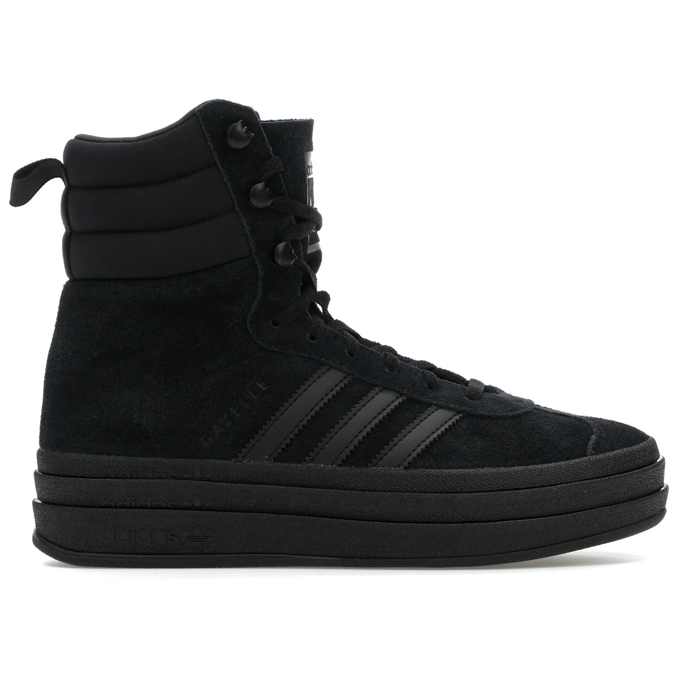 adidas Gazelle Boot Core Black Womens 1 1